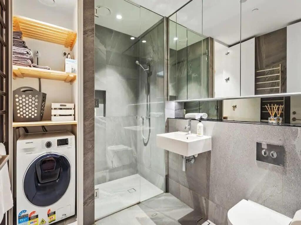 Modern One Bedroom Apartment In Wynyard Quarter Όκλαντ Εξωτερικό φωτογραφία